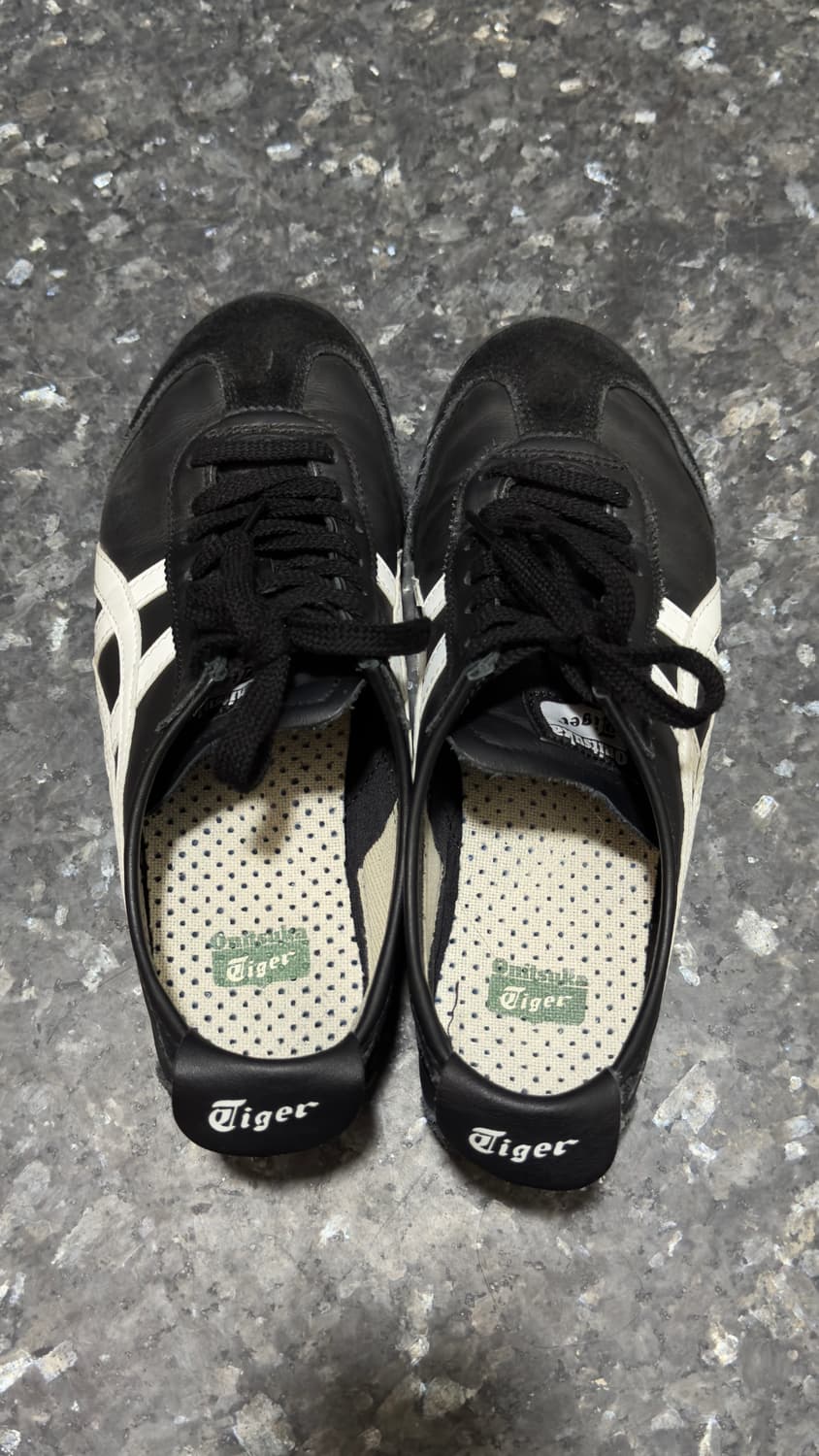 오니츠카 타이거 멕시코66 블랙 화이트 상품이미지2