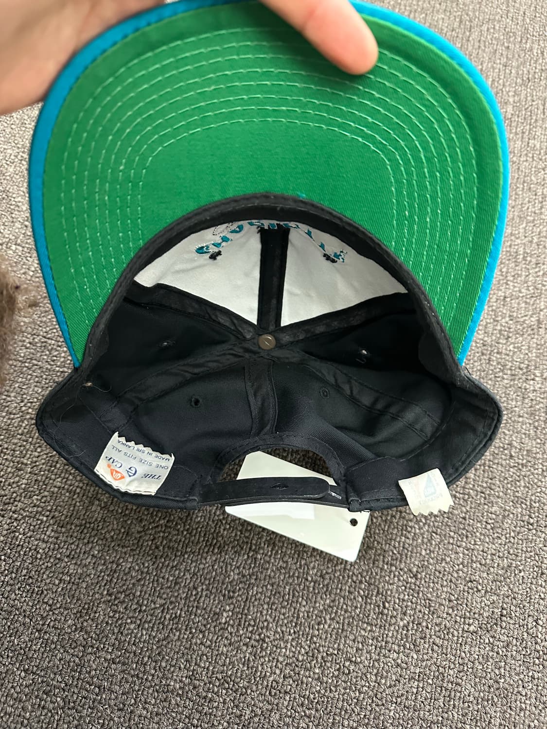 샬럿 호네츠 빈티지 자수 볼캡 상품이미지7