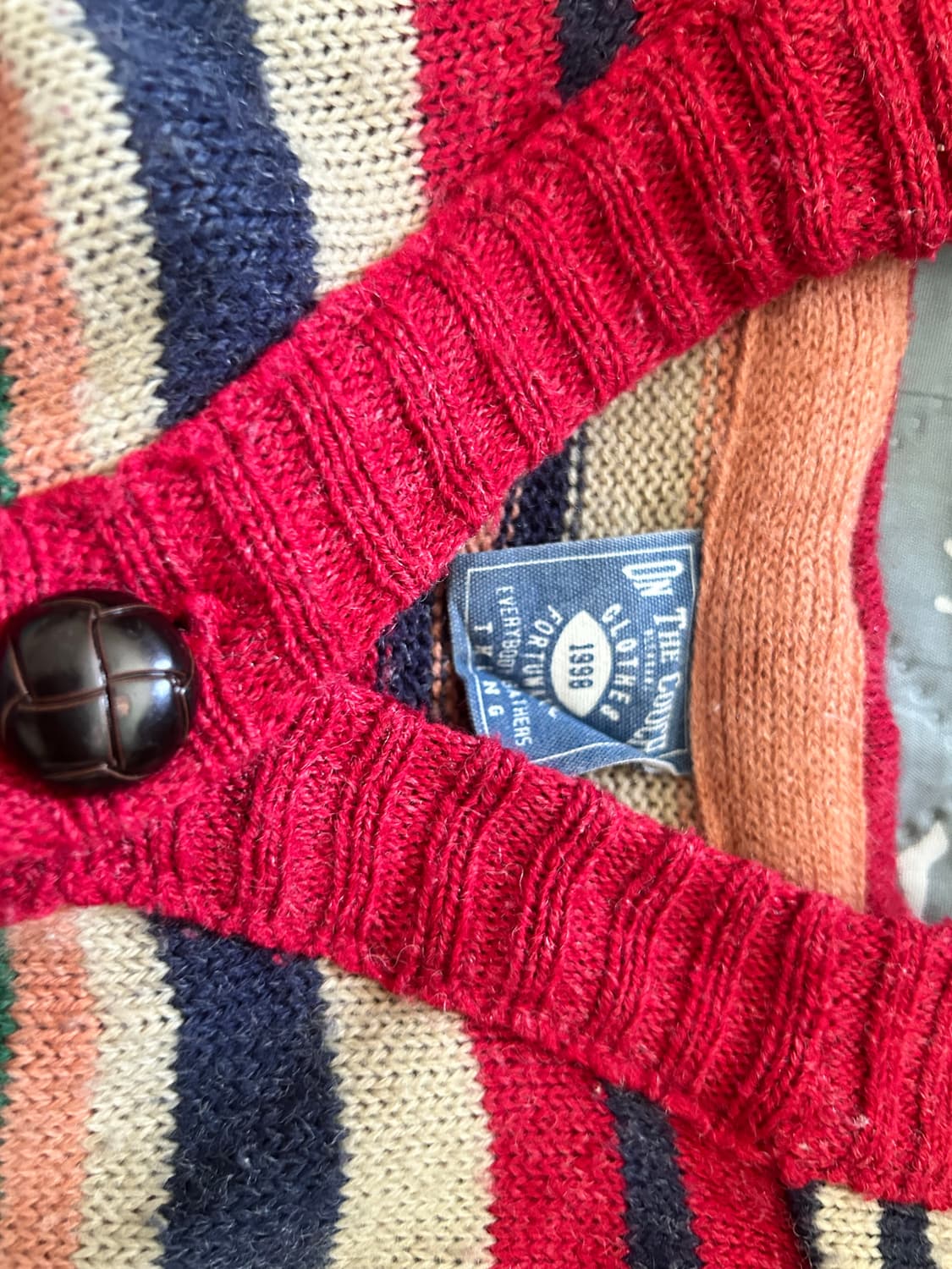 빈티지 니트 조끼 상품이미지2