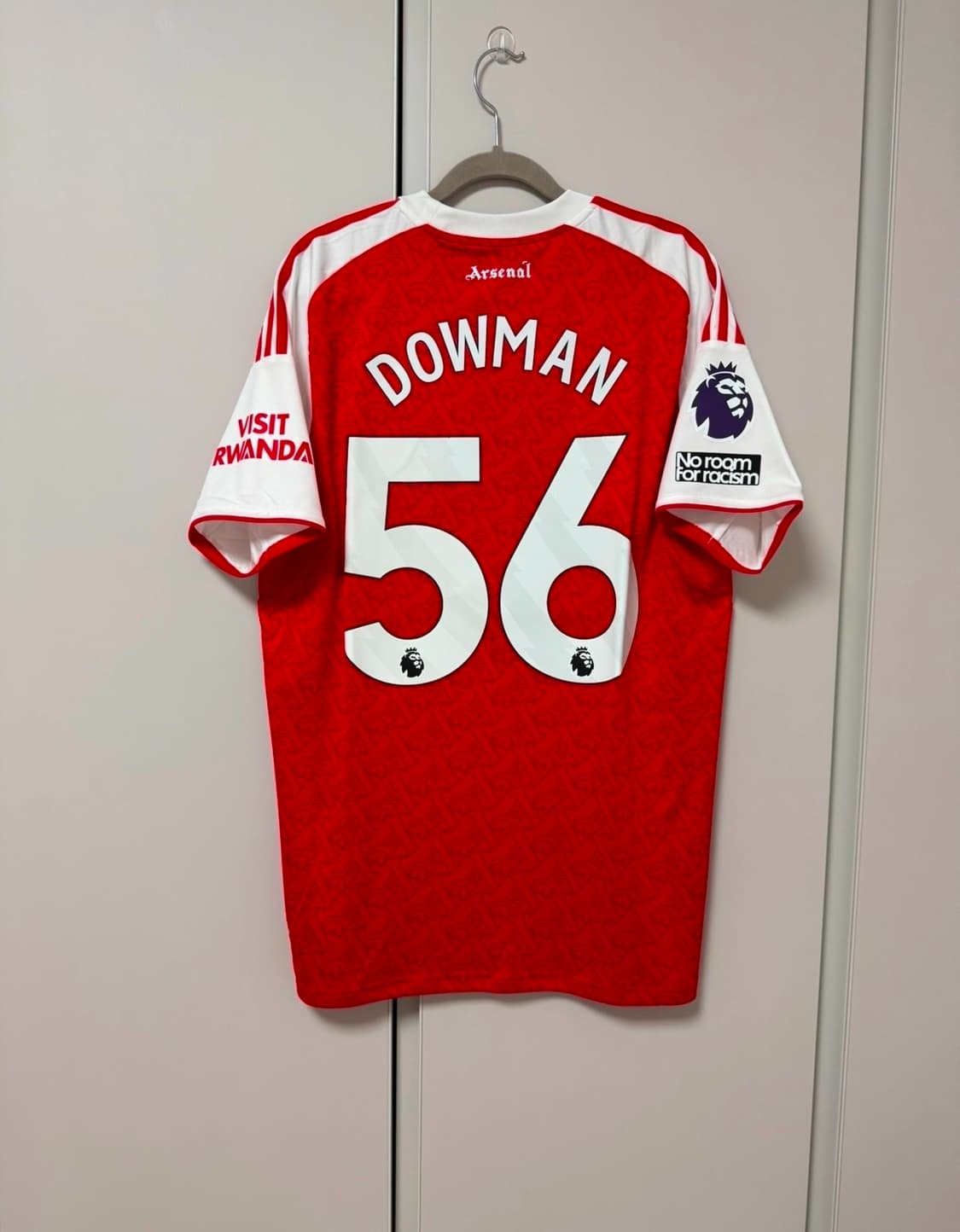 25-26 아스날 홈 국내2XL 다우먼 판매 상품이미지1