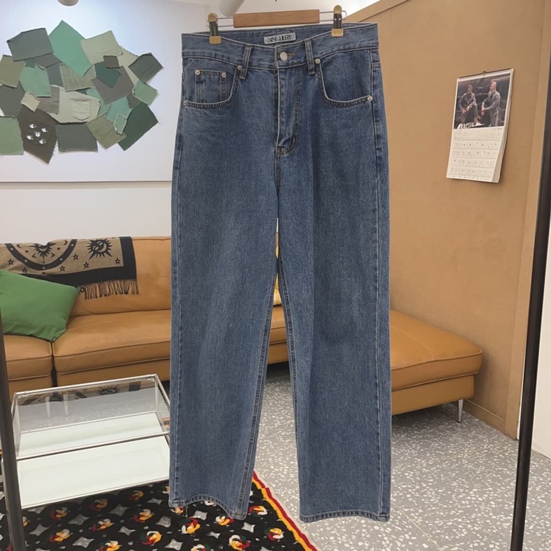 나인헤르츠 올드스쿨 빈티지 캐주얼 데님팬츠 S C08545 상품이미지3