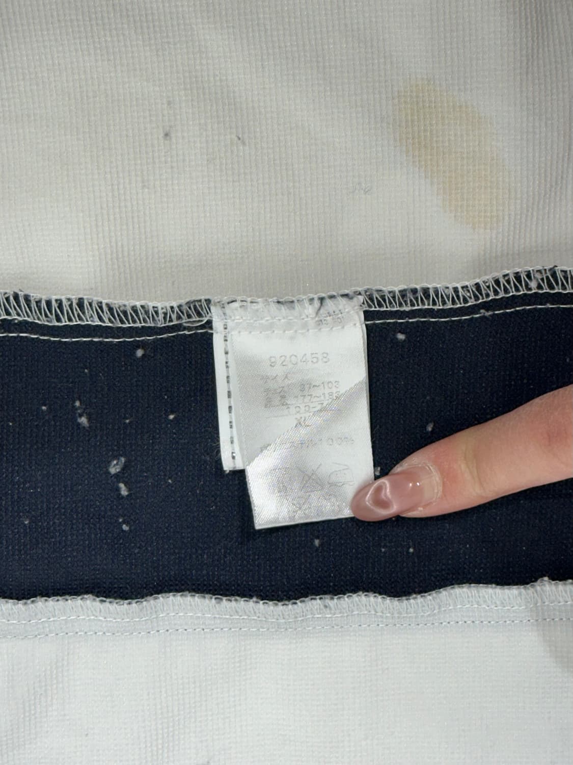 푸마 화이트 오버핏 트랙탑 져지 XL 상품이미지8