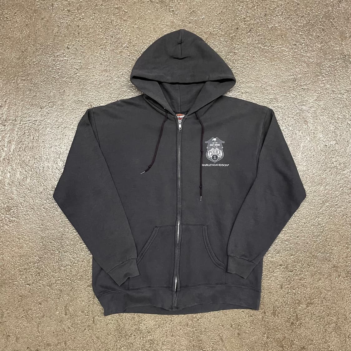 할리데이비슨 프린팅 후드 집업 (105) 상품이미지2