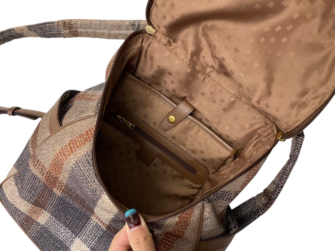 닥스 체크 백팩 상품이미지3