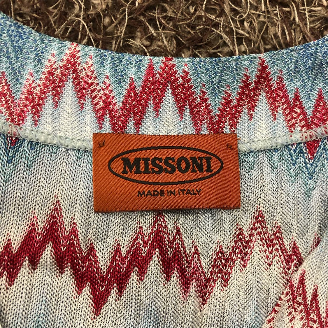 미쏘니 슬리브리스 민소매 패턴 원피스 상품이미지4