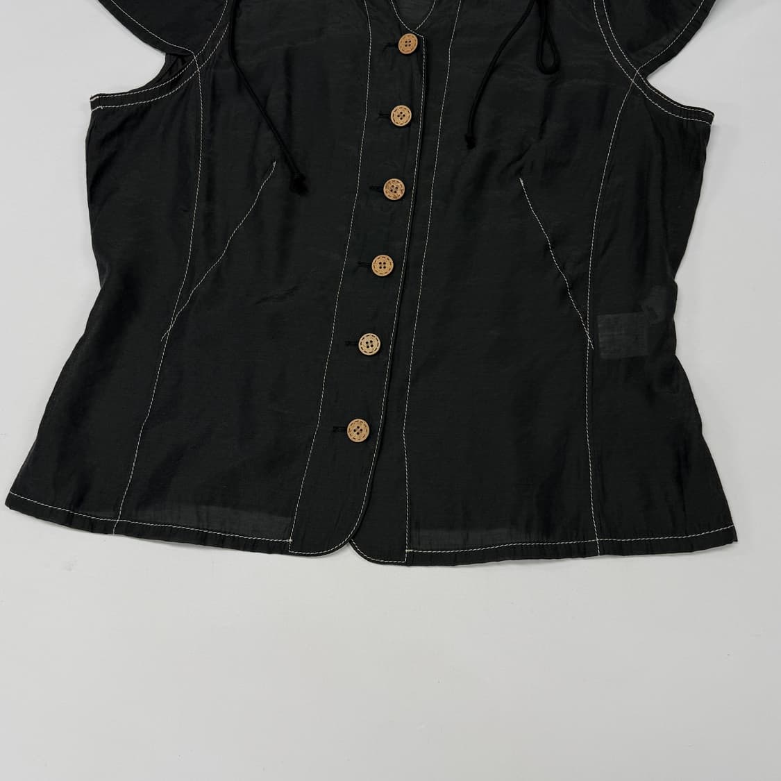 Sensounico string collar top 상품이미지4