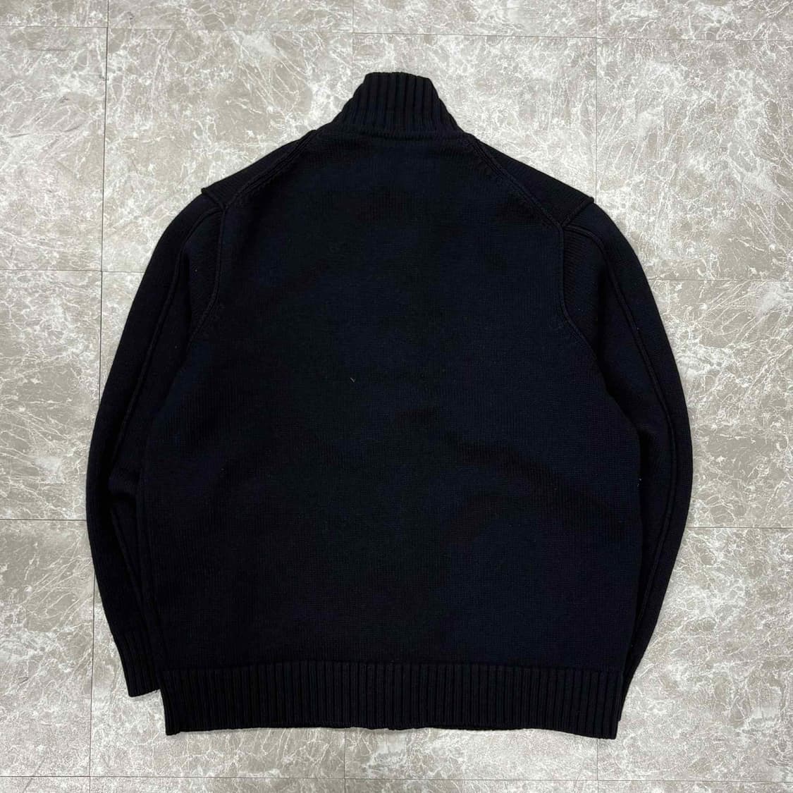 라코스테 버튼 울 맨즈라인 니트 폴리쉘 가디건(XL) 상품이미지2