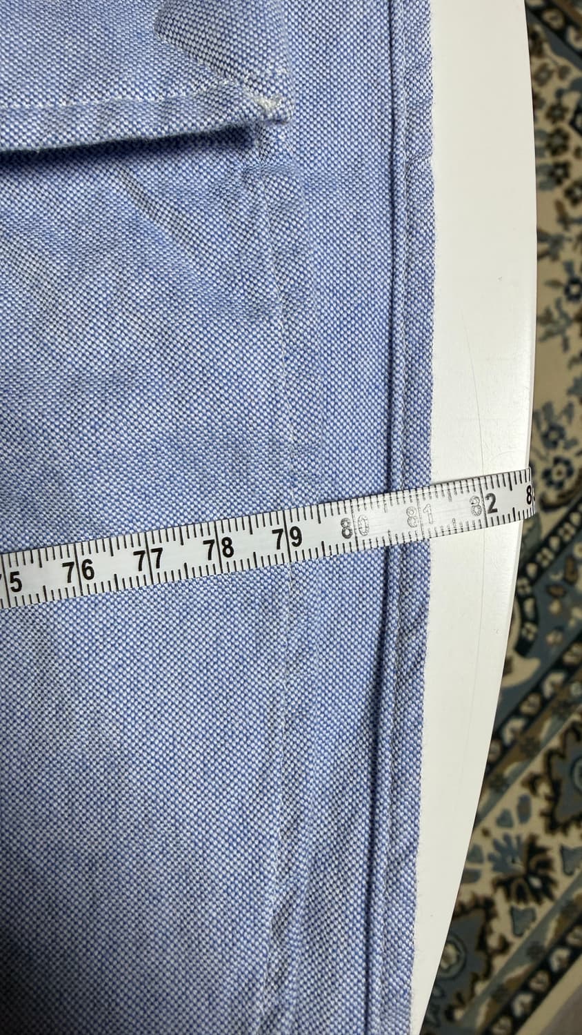 폴로 랄프로렌 옥스포드 셔츠 블루 빅사이즈 상품이미지4