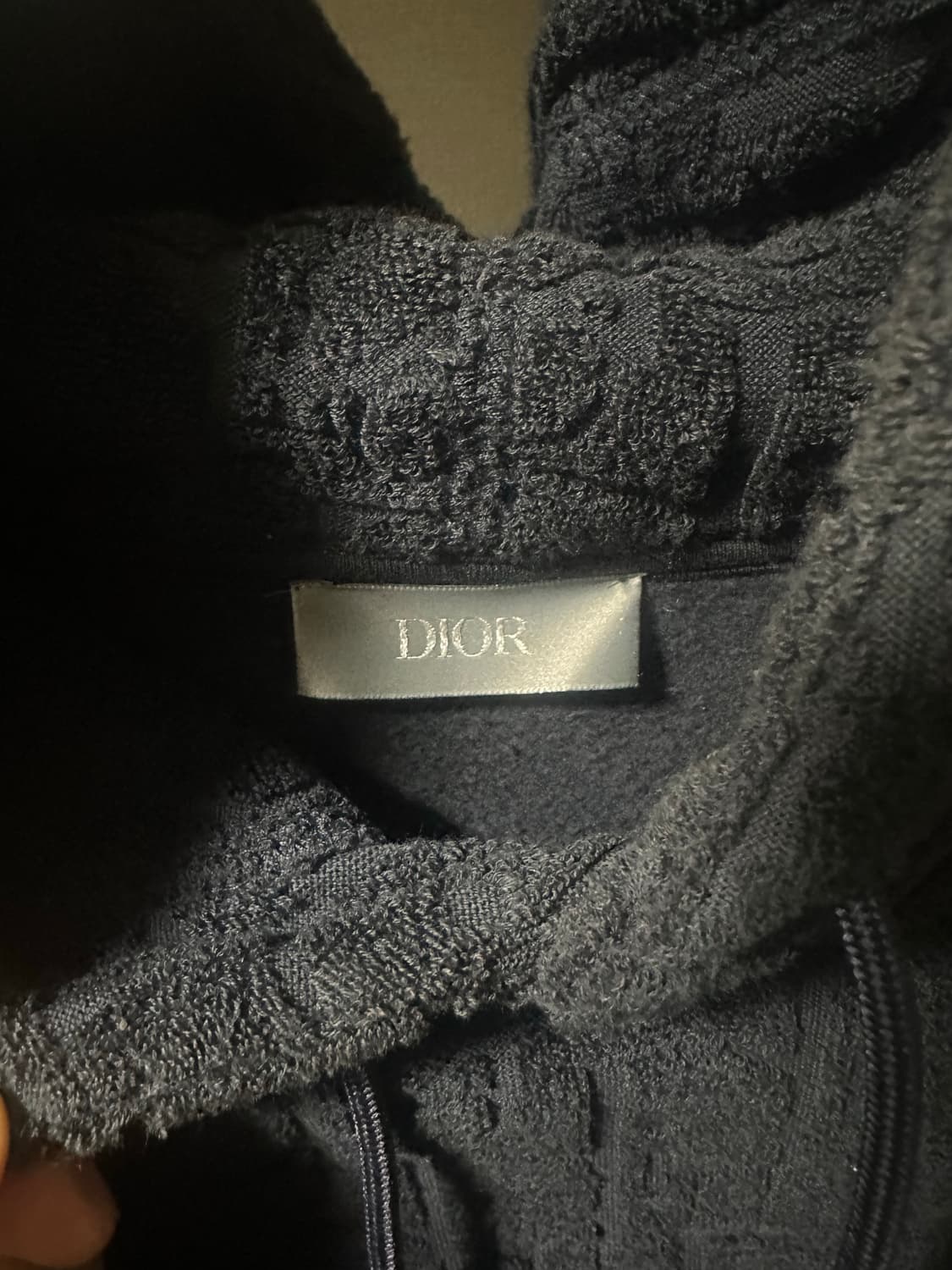 디올 오블리크 테리후드 오버 S 상품이미지2