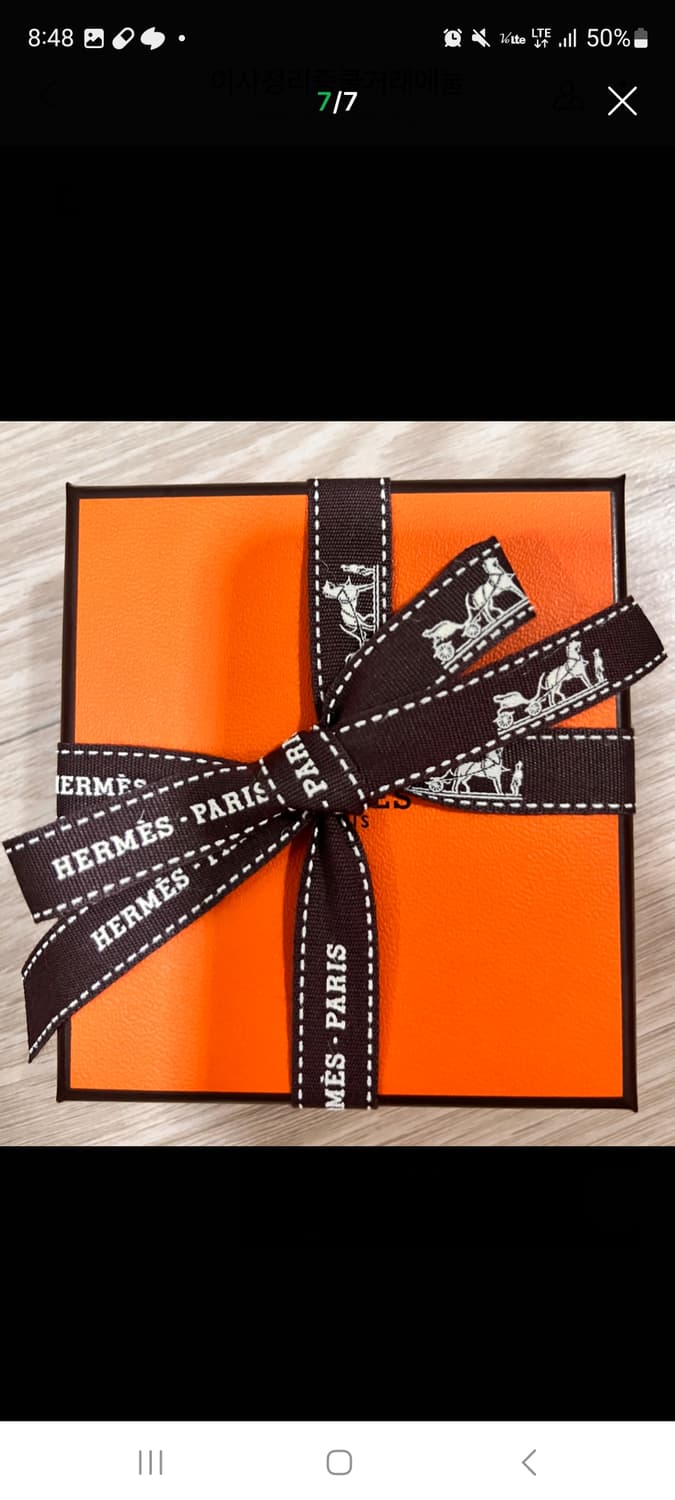 에르메스  팝아슈 미니 로즈골드 블랑 귀걸이 상품이미지2