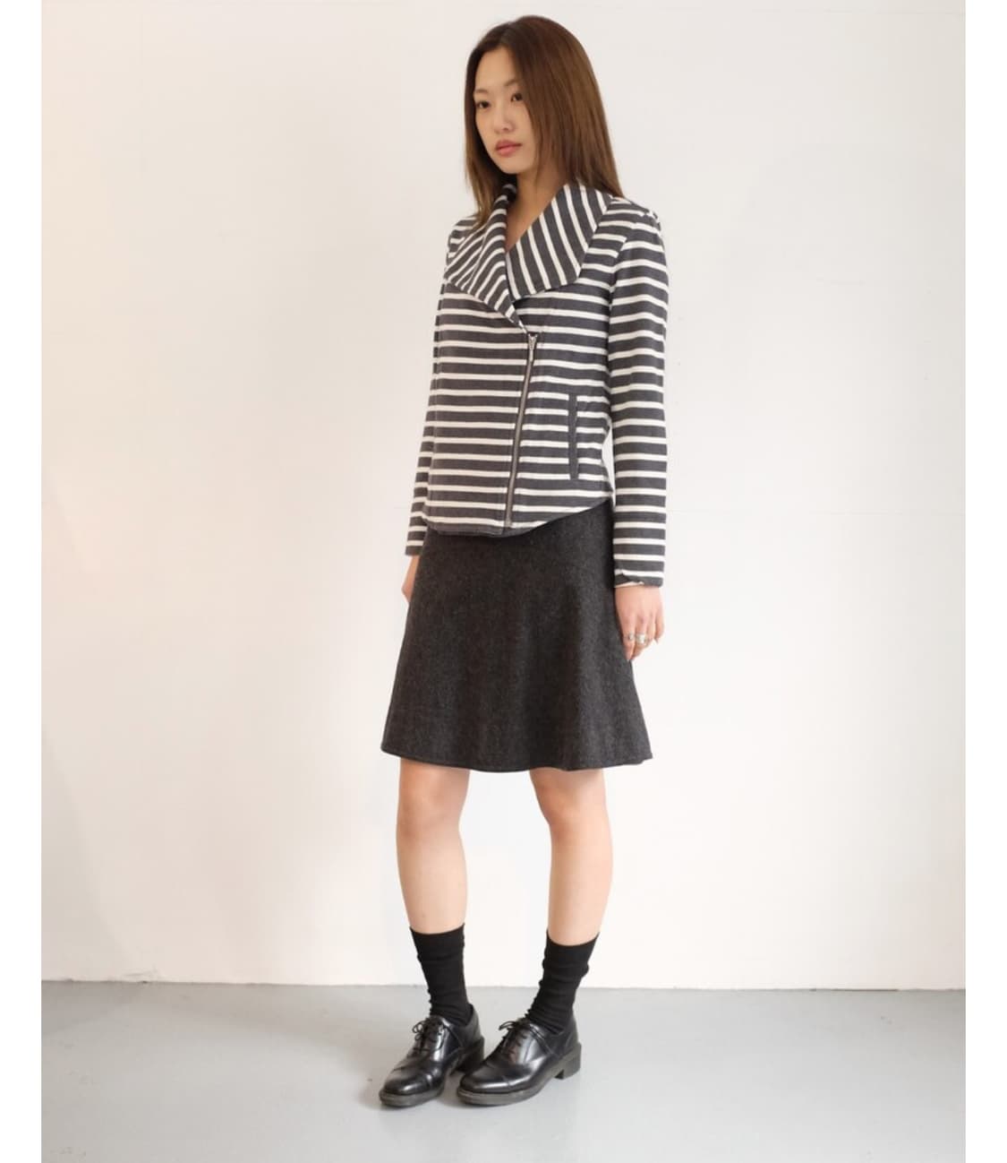 갭 사선 집업 상품이미지1