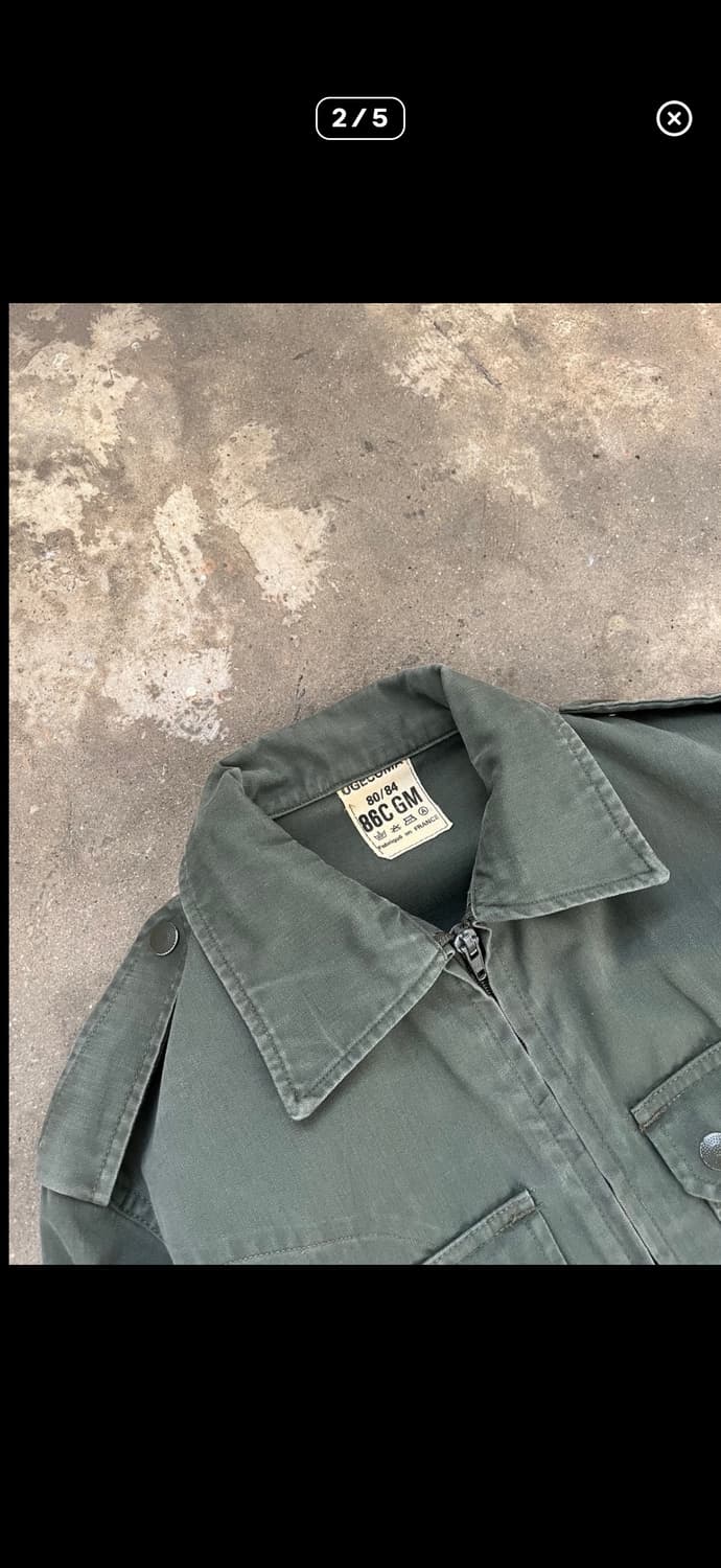 80s 프렌치 M-64 필드자켓 상품이미지2