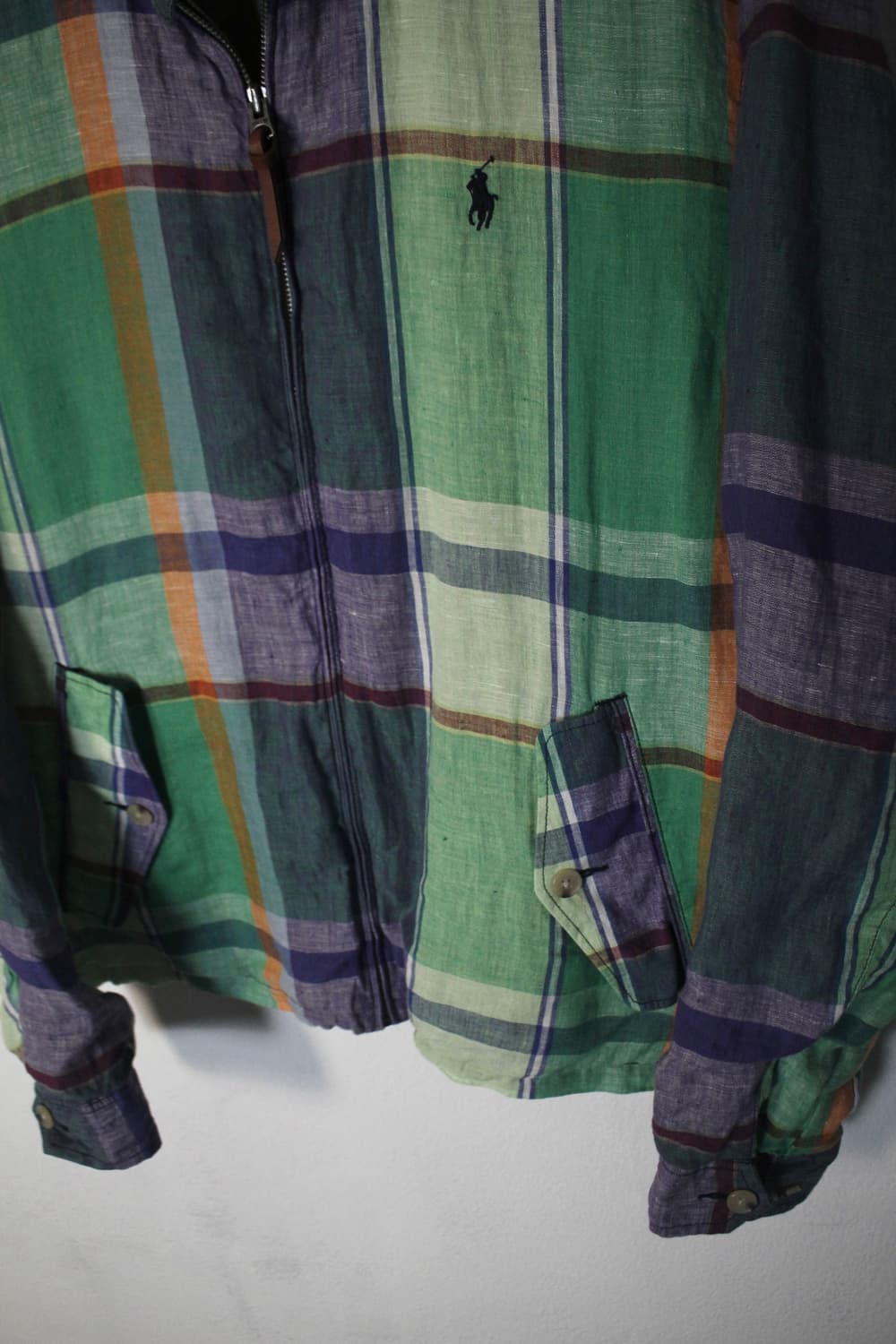 폴로Polo Ralph Lauren Linen Check Blouson 상품이미지5