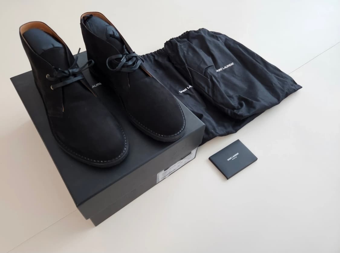 새상품) Saint Laurent 생로랑 남성 앵클부츠 43 상품이미지1