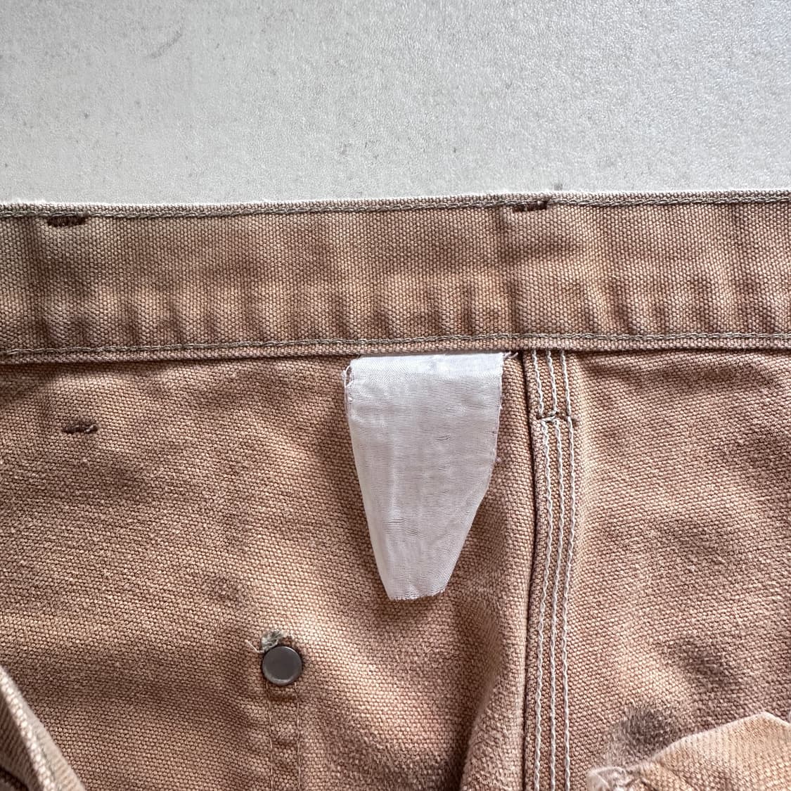 칼하트 B01 더블니 덩가리 팬츠 된장색 38사이즈 상품이미지4