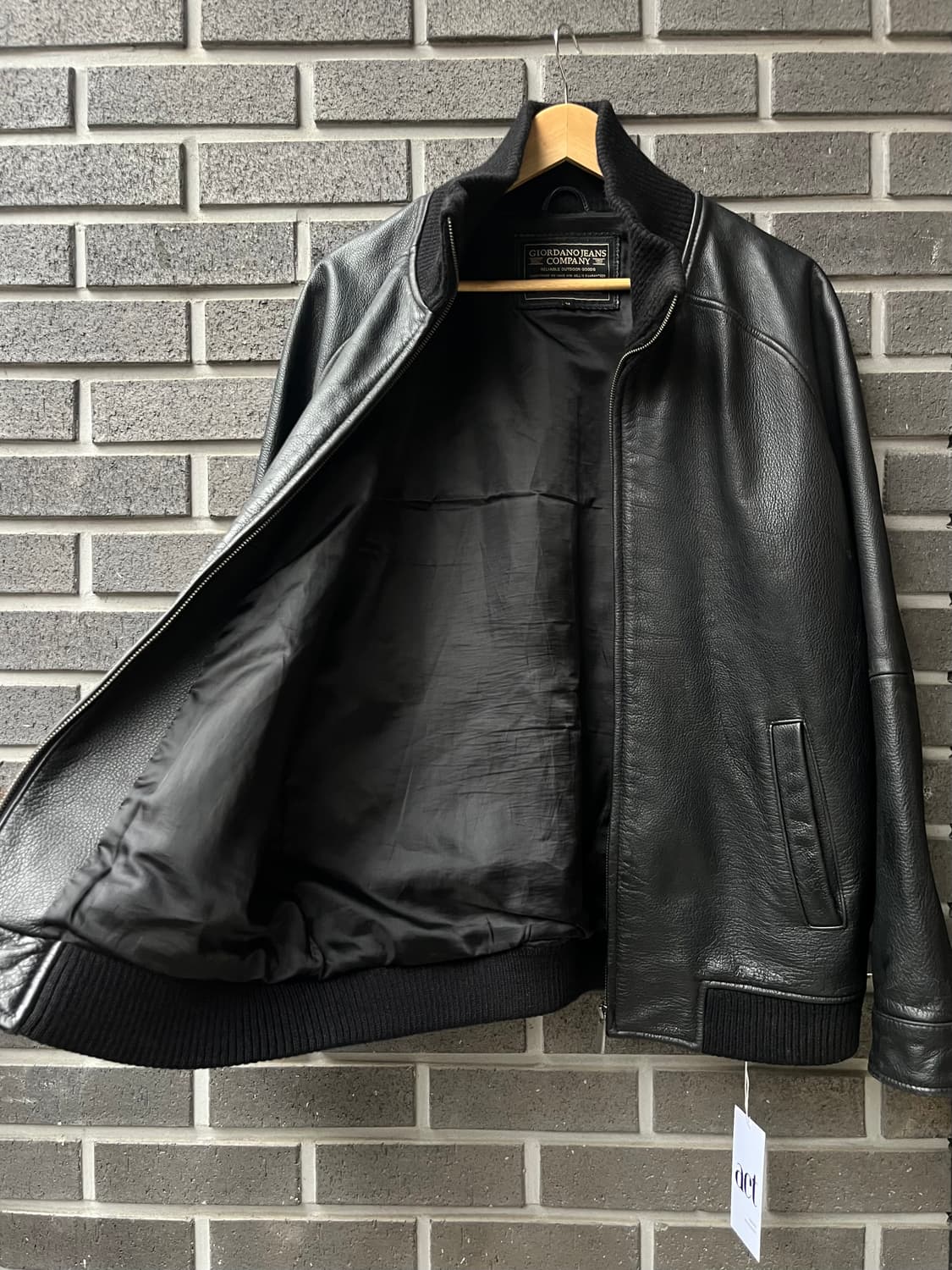 cow leather 소가죽 자켓 블랙 상품이미지8