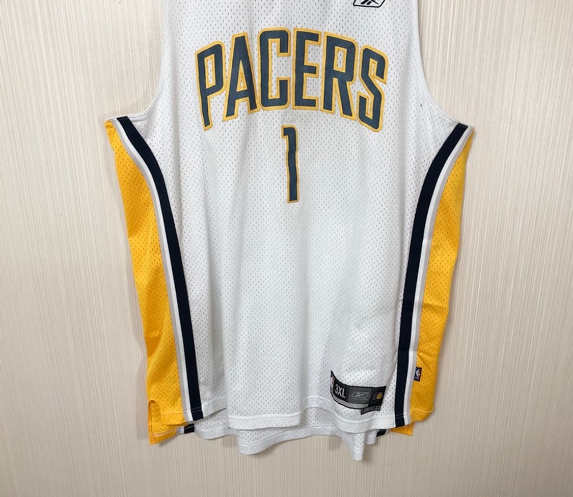 NBA 리복 인디애나 페이서스 올드 어센틱유니폼/져지 3XL #11  상품이미지3
