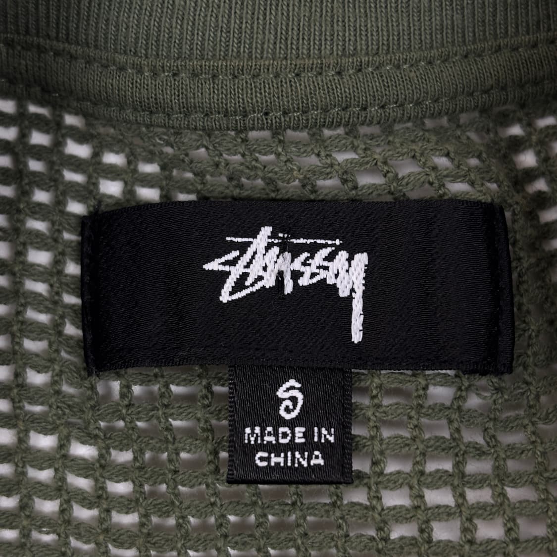 스투시 코튼 메쉬 롱슬리브 상품이미지7