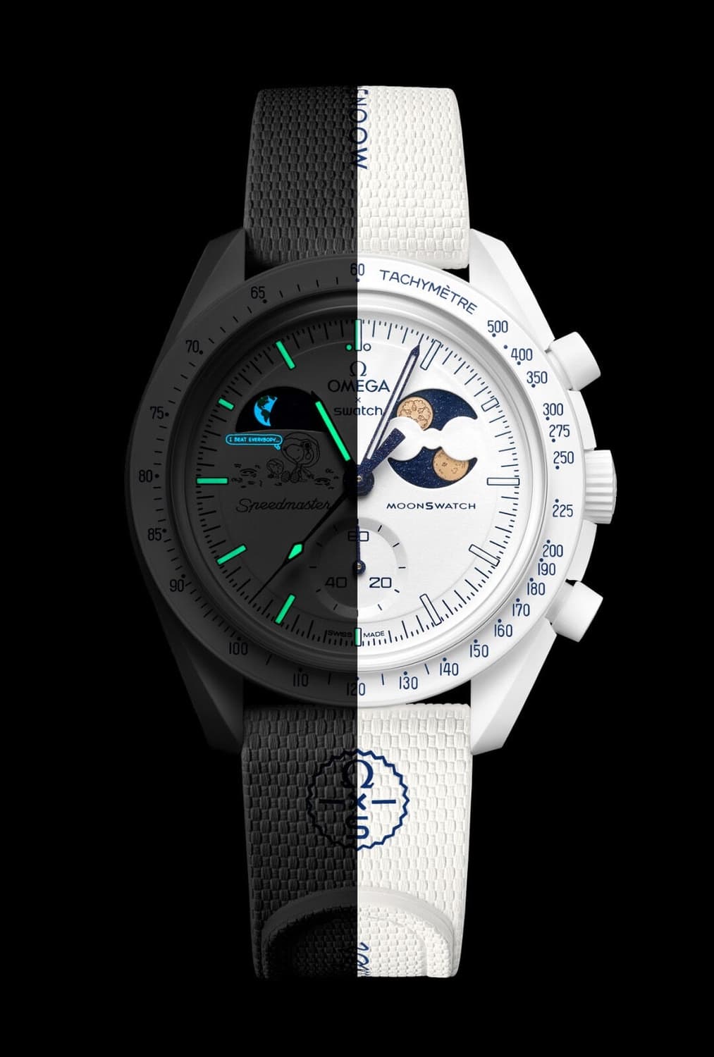 (한정판/신상품) 문 스와치 스누피 문샤인 골드 판매합니다. 상품이미지2