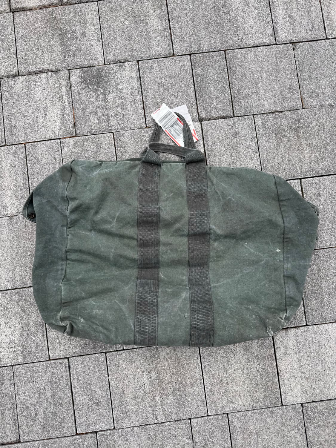 80s-90s US ARMY 미군 더플백 빈티지 상품이미지8