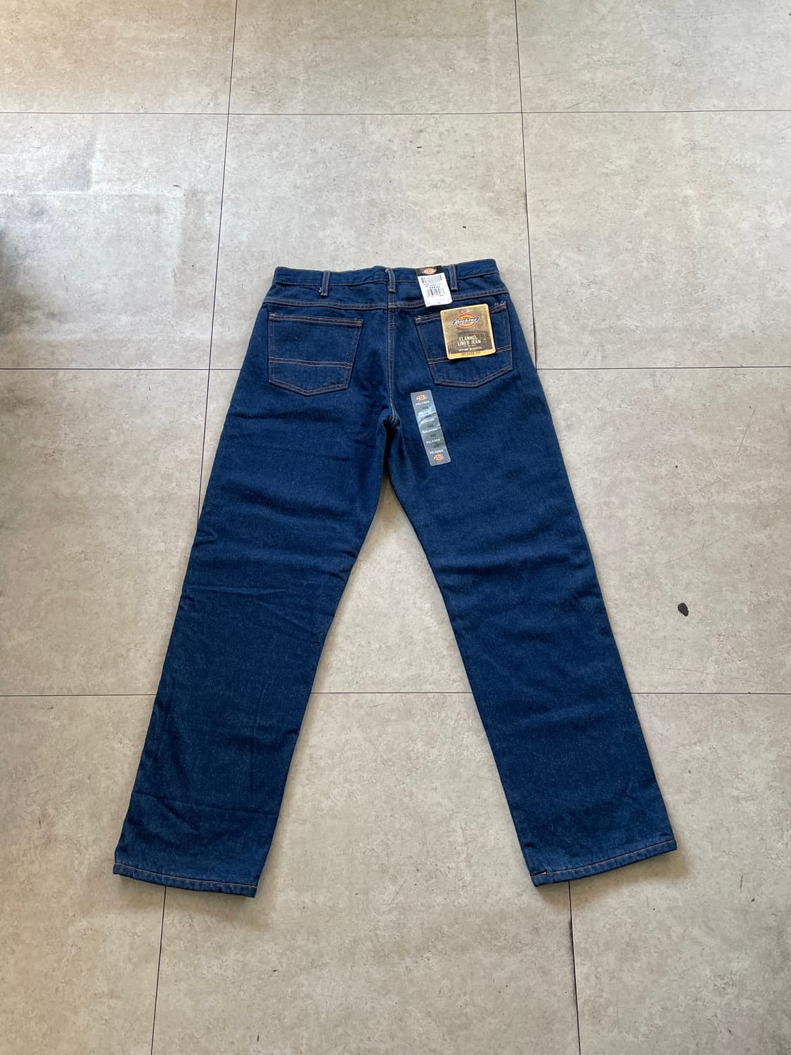 디키즈 플란넬 안감 데님팬츠 청바지 상품이미지1