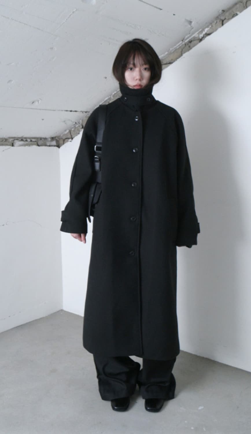 에프터먼데이 롱코트(블랙) 상품이미지1