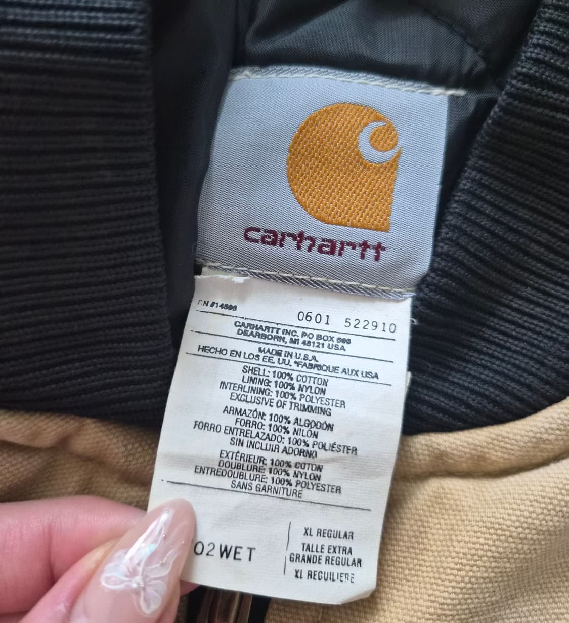 칼하트 베이지 조끼베스트 상품이미지4