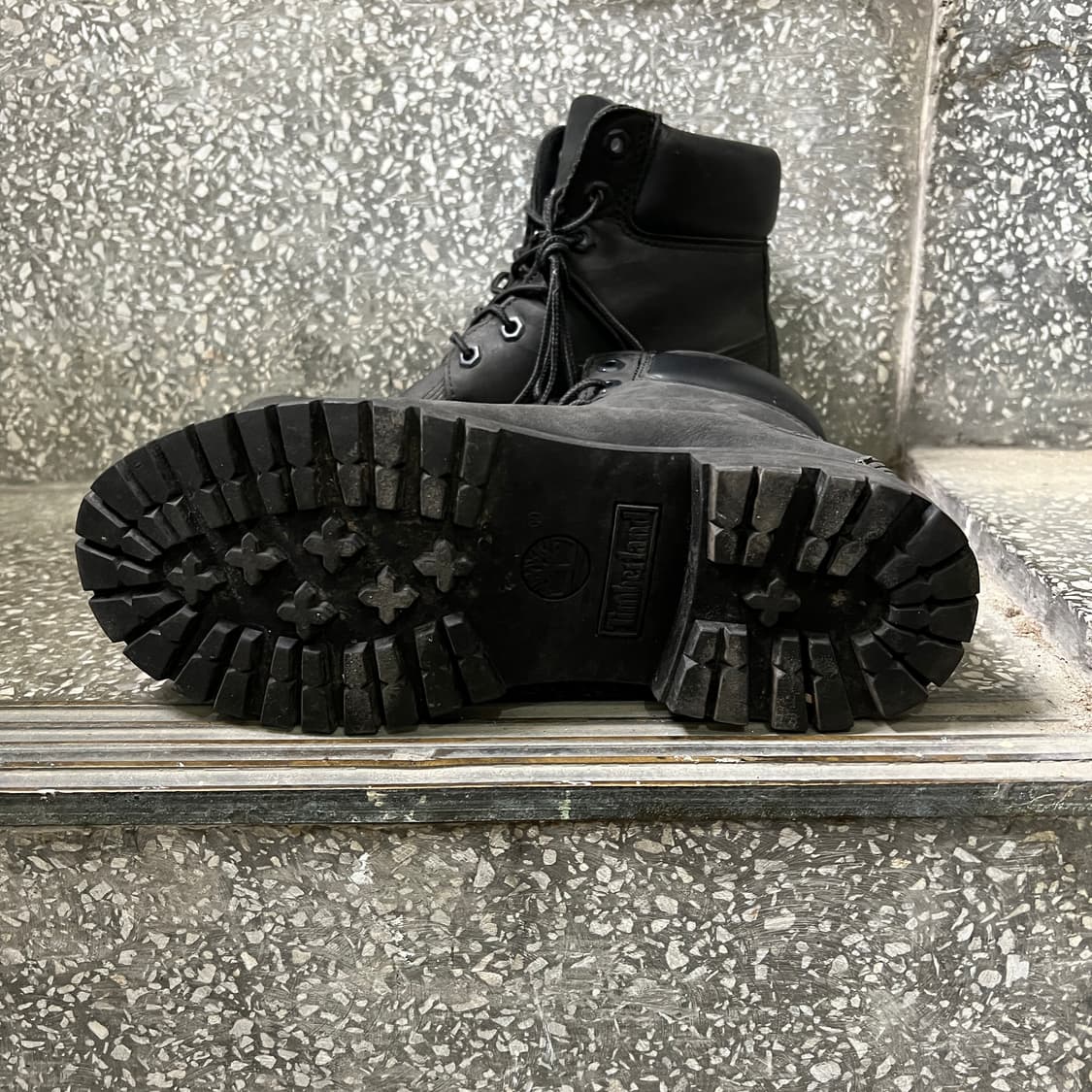 팀버랜드 6인치 블랙 부츠 상품이미지6