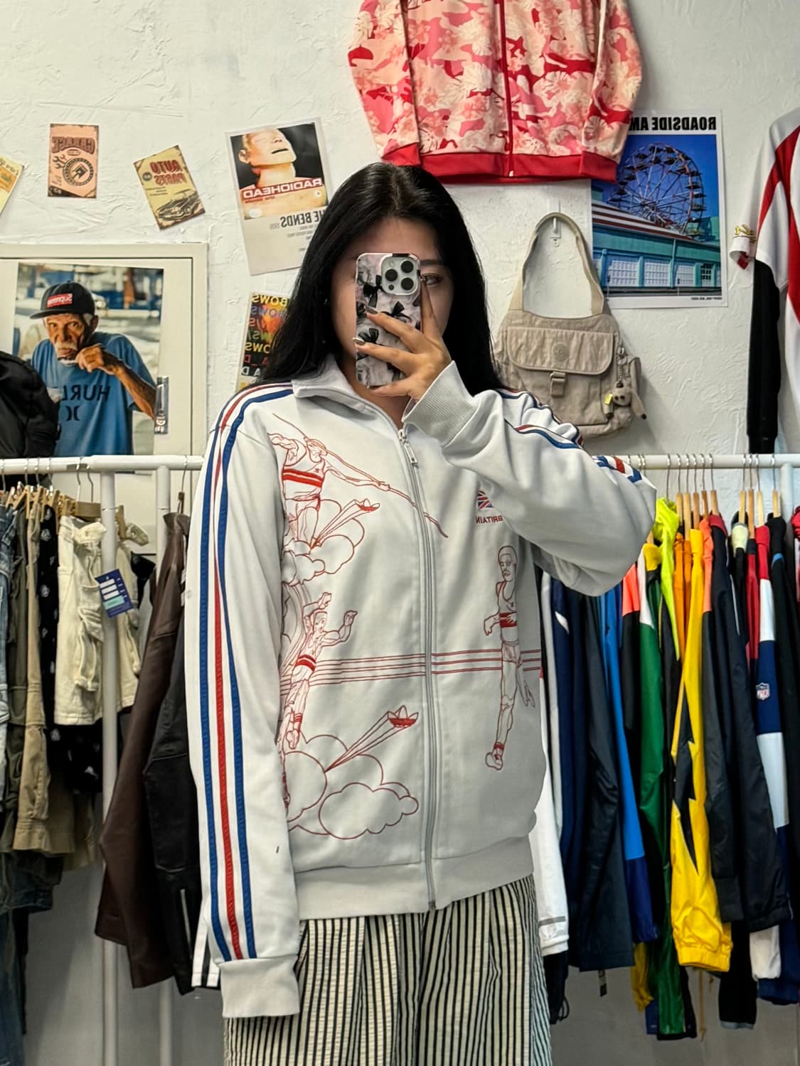 아디다스 올드스쿨 영국 톰슨 올림픽 트랙탑 져지 XL 추천 상품이미지2
