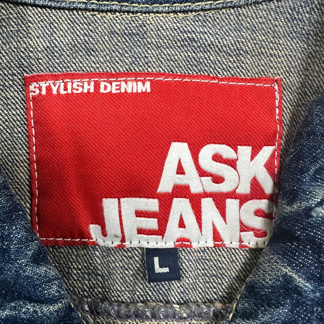 ✨ (바배) ASK 에스크 데님 청 자켓 상품이미지4