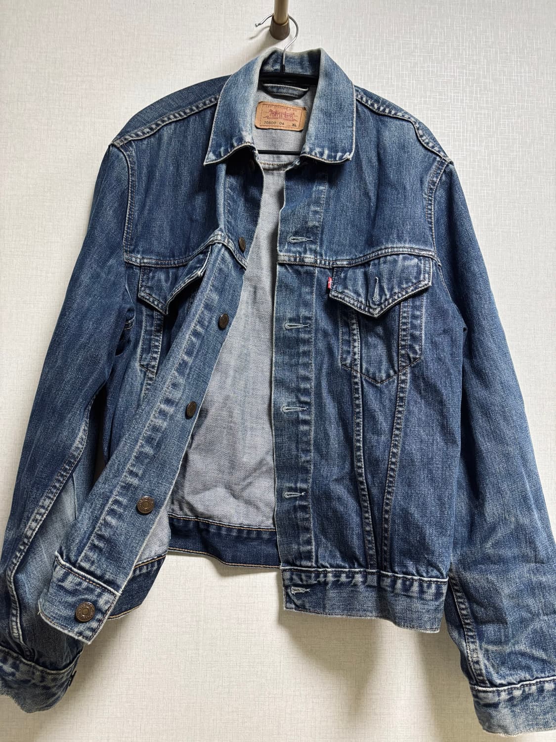 00s 리바이스 유럽 70500 빈티지 데님 자켓 XL 상품이미지1