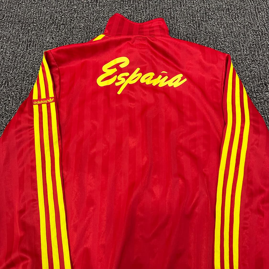 아디다스 스페인 국대 트랙탑 져지 집업 레드 95(M) 상품이미지6