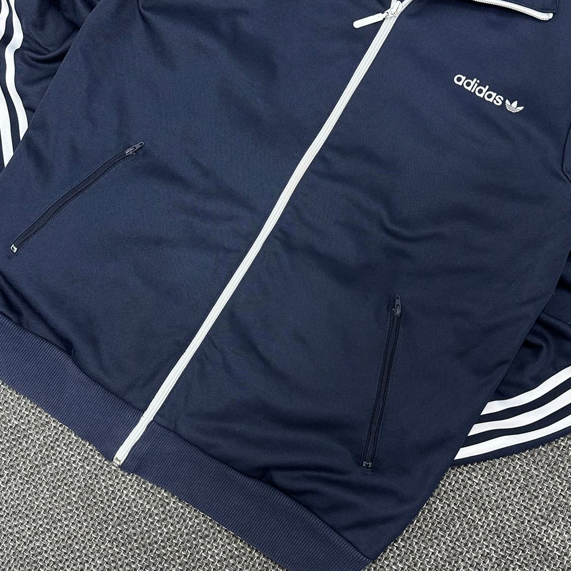 아디다스 구형 베켄바우어 네이비 빈티지 져지 110 상품이미지5