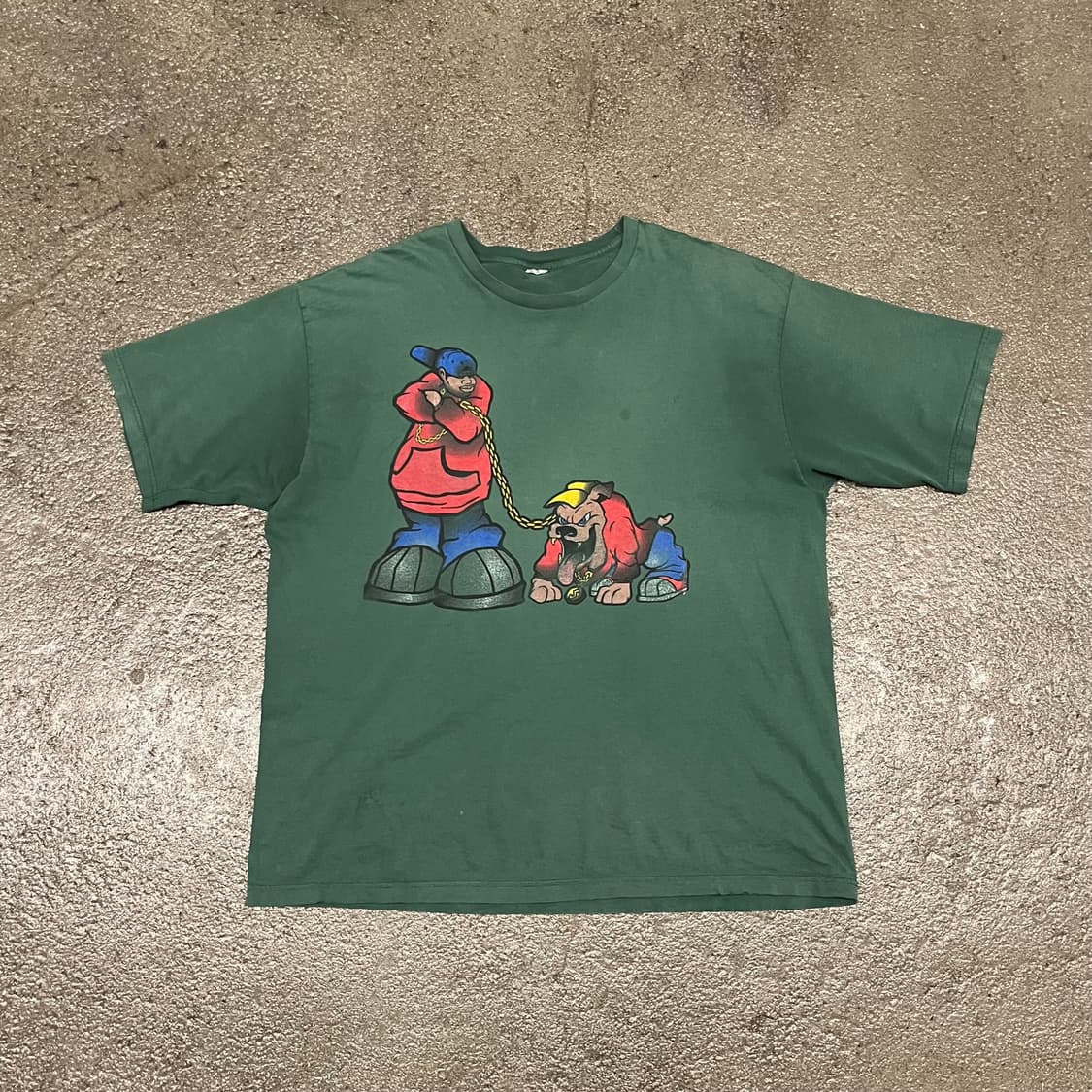 빈티지 힙합 그래픽 티셔츠 (110) 상품이미지1