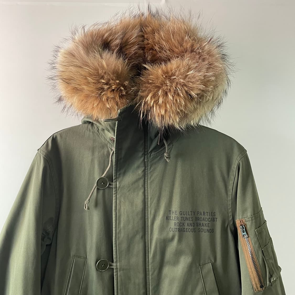 와코마리아 밀리터리 N3B 파카 상품이미지4