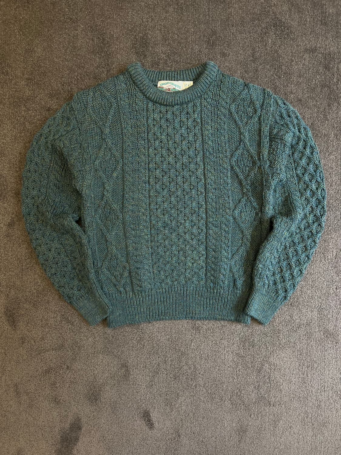 Aran Crafts 아란 크래프트 피셔맨 니트 S 상품이미지1