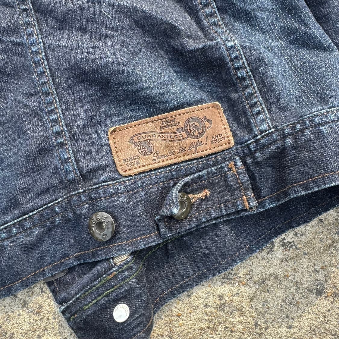 [XL] Diesel 디젤 코듀로이 카라 데님 청자켓 상품이미지7