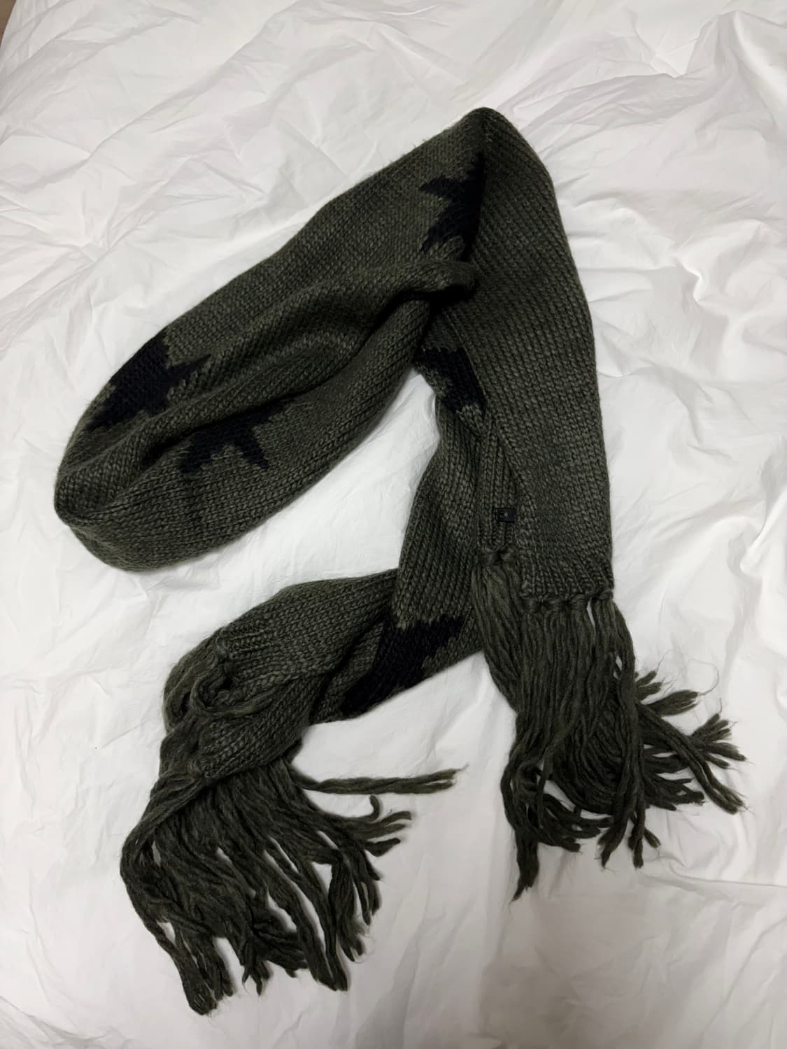 Coach 카키 목도리 상품이미지1