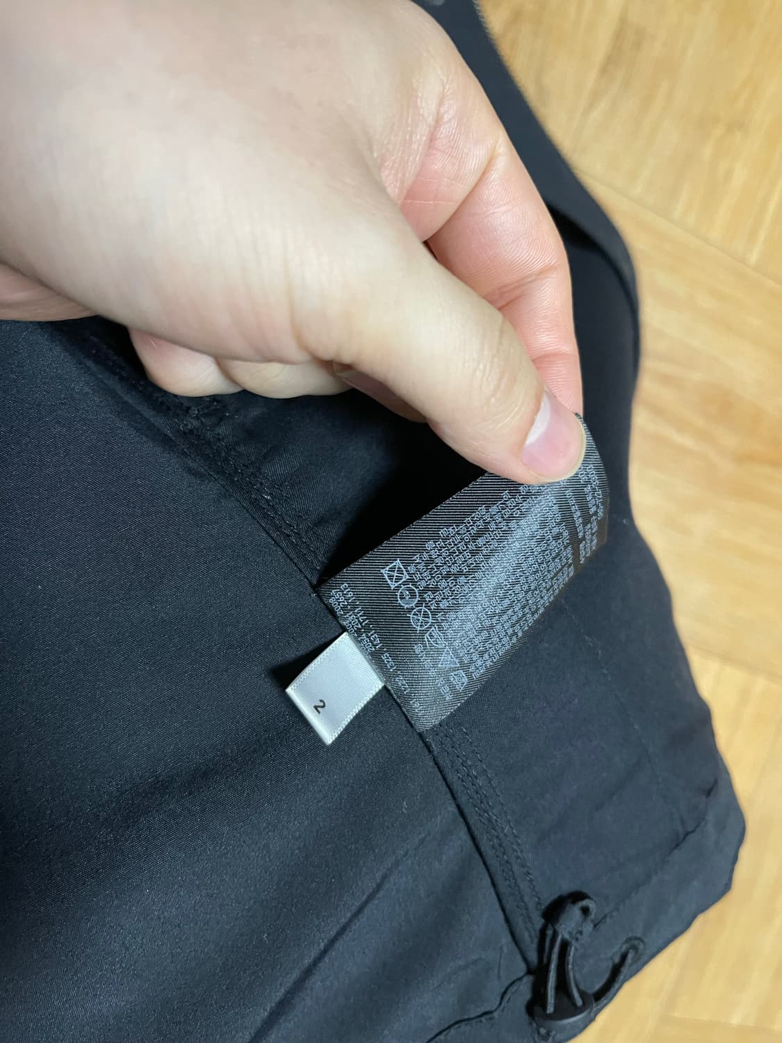 유니클로 여성용 오버사이즈 바람막이 S 상품이미지6