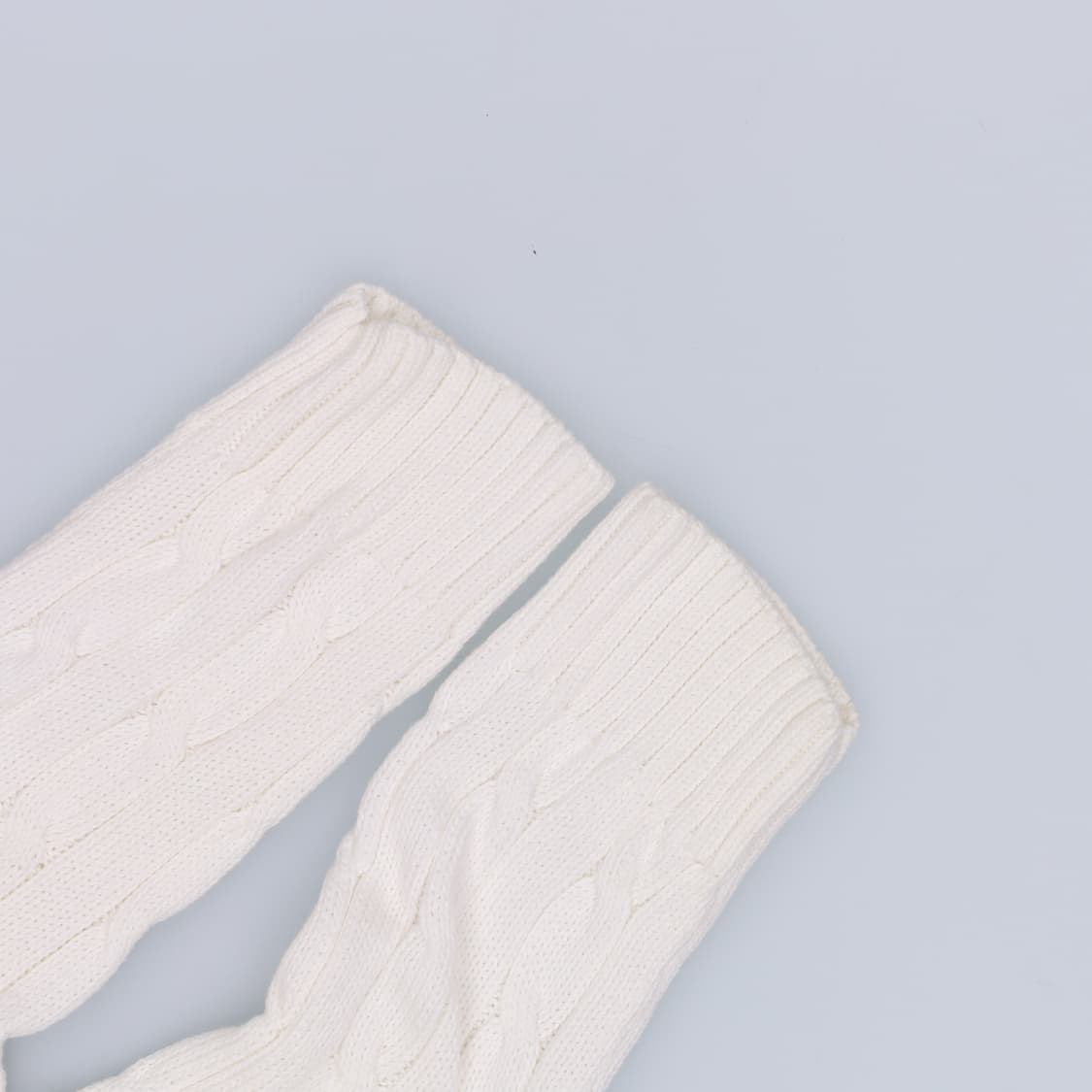 M 폴로 피마코튼 케이블 반팔 니트 가디건 4222 상품이미지3