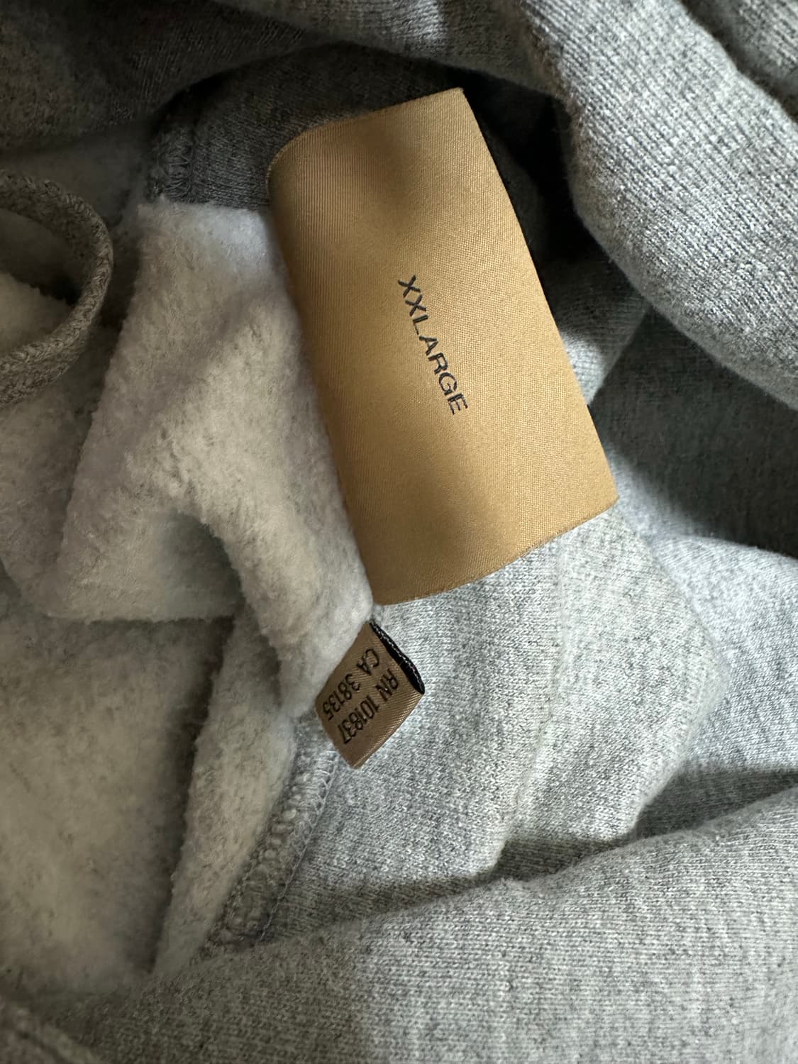 [XXL, 2XL] 슈프림 버버리 슈버리 박스로고 후드티 그레이 상품이미지4