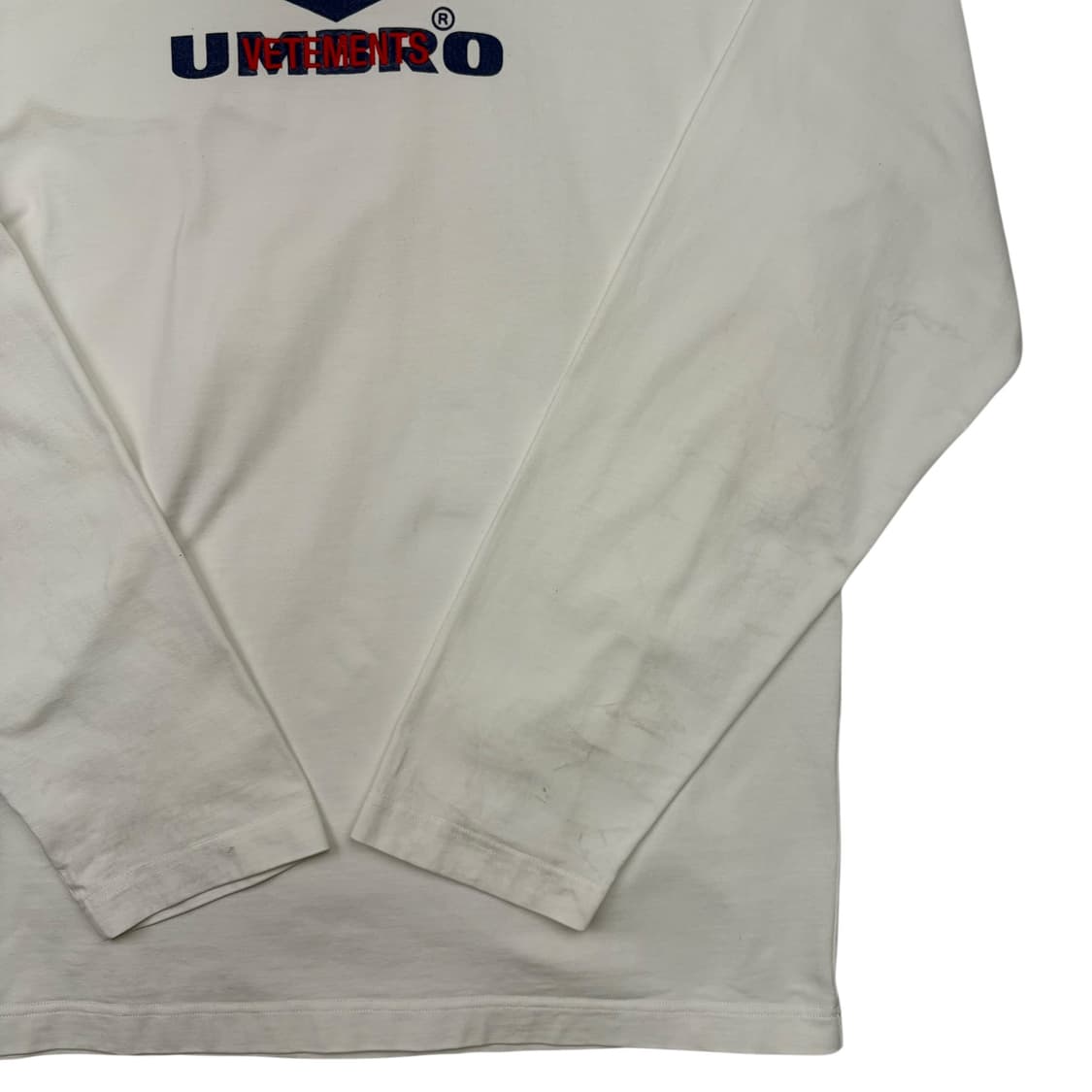 베트멍 X 엄브로 화이트 롱슬리브 M 상품이미지3