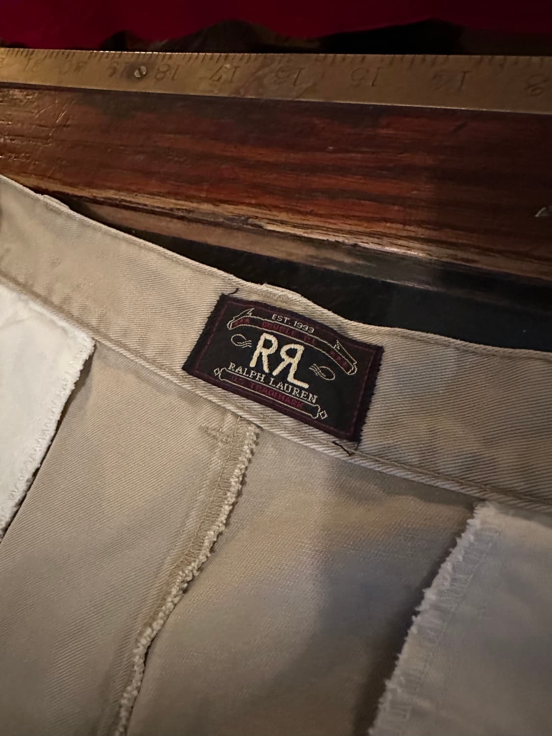 90s USA 빈티지 더블알엘 RRL 치노 팬츠 상품이미지7