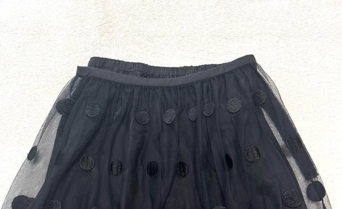 꼼데다르송 땡땡이 스커트 상품이미지3