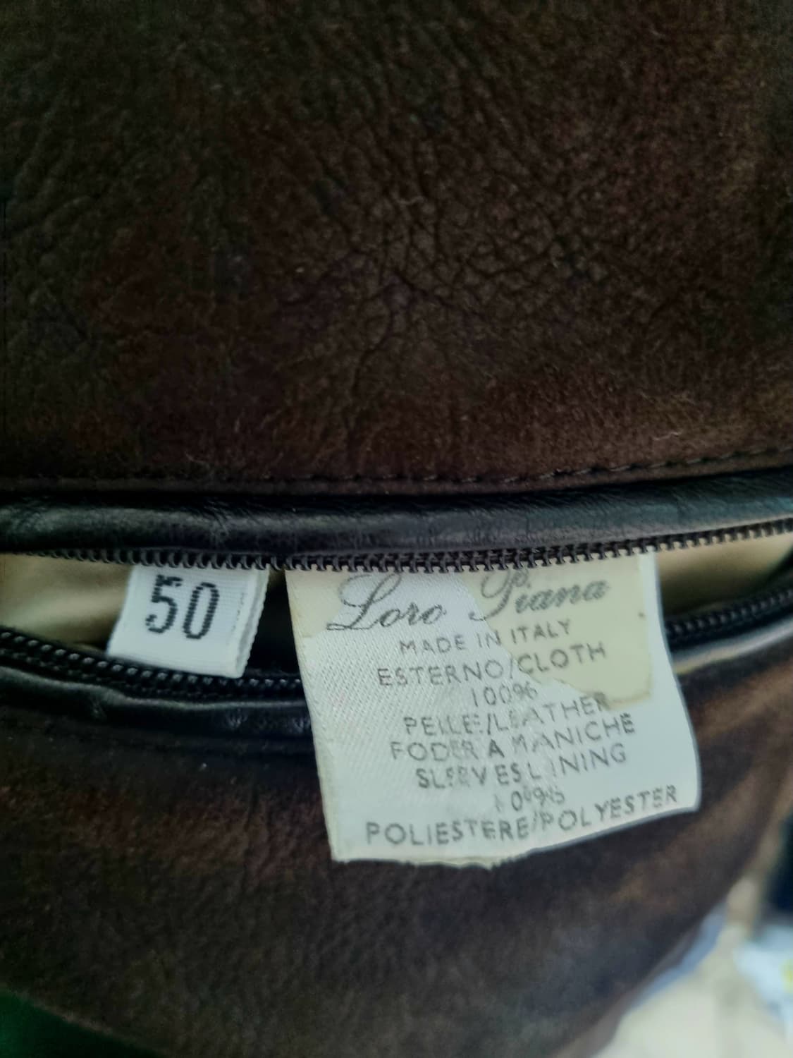 정품) 로로피아나 싱글 히든 버튼 무스탕 상품이미지10