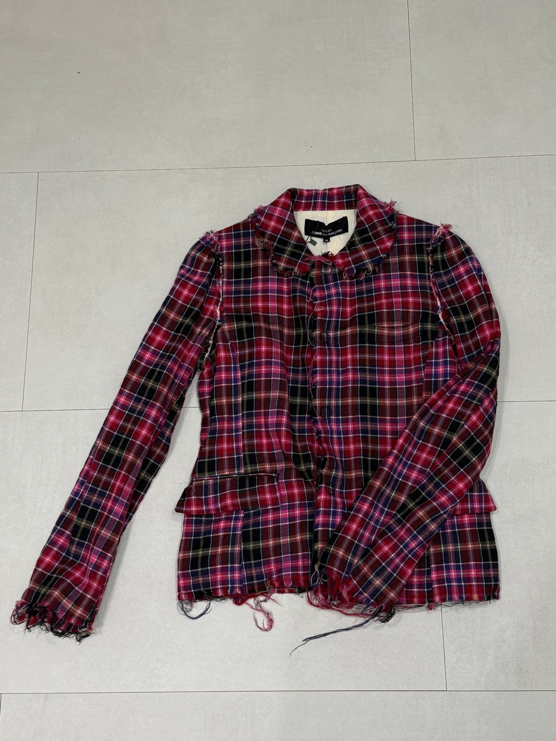 Check jacket 상품이미지1