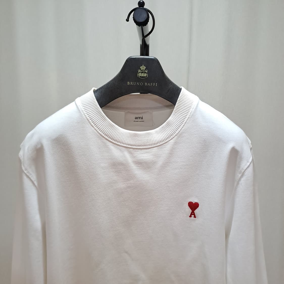 (택포) 아미 22SS 화이트 롱슬리브 XL A807 상품이미지2