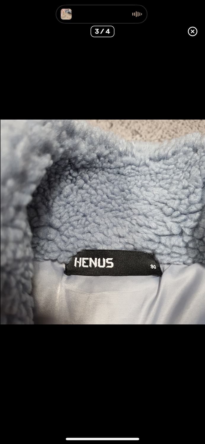  (바배) HENUS 뽀글이 플리스 집업 상품이미지3