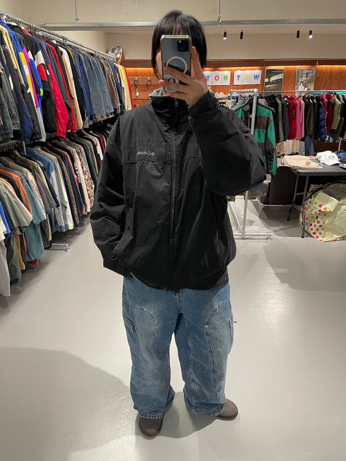 컬럼비아 안감 플리스 점퍼 자켓 상품이미지3