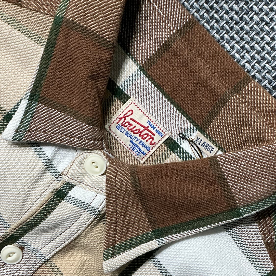 HOUSTON 체크 셔츠 (XL) 상품이미지7